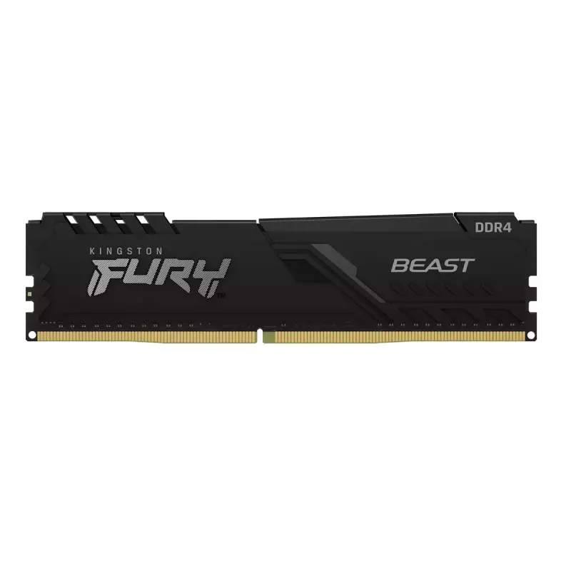 Kingston Technology FURY Beast 64GB 3600MT/s DDR4 CL18 DIMM (Kit of 2) Schwarz