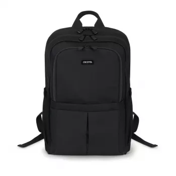 DICOTA Backpack Scale - 13-15.6in Notebook-Rucksack - Schwarz / 600d recyceltes PET