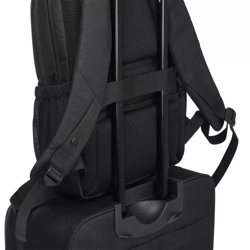 DICOTA Backpack Scale - 13-15.6in Notebook-Rucksack - Schwarz / 600d recyceltes PET