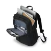 DICOTA Backpack Scale - 13-15.6in Notebook-Rucksack - Schwarz / 600d recyceltes PET