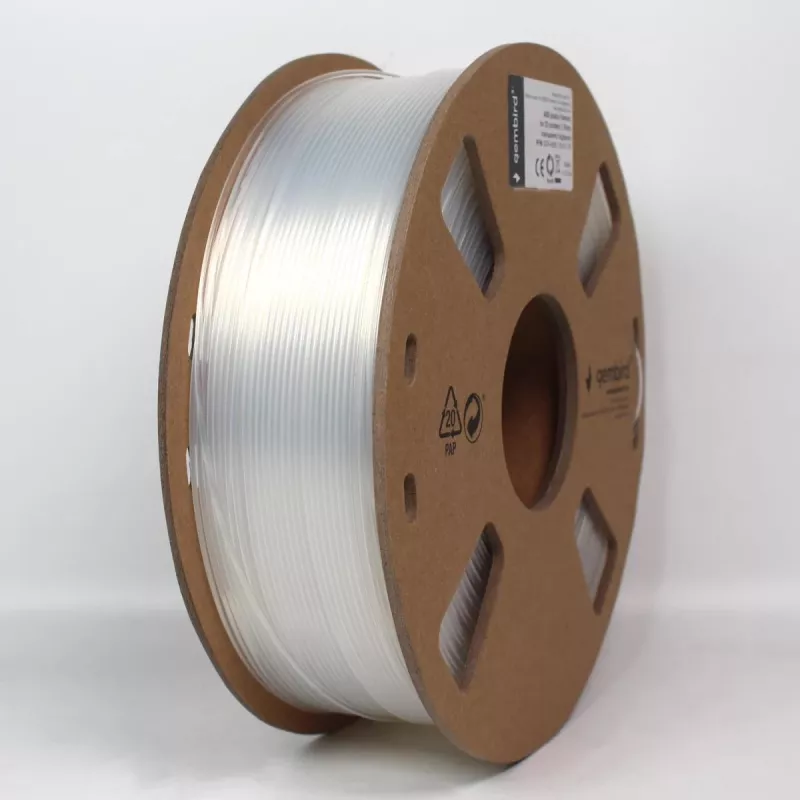 3D-druckmaterial ABS Gembird 3DP-ABS1.75-01-TR Weiß 1 kg