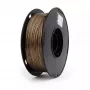 GEMBIRD PLA-PLUS Filament, „Gold“-Metallic-Farbe, 1,75 mm, 1 kg