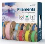 GEMBIRD PLA-PLUS Filament, weiß, 1,75 mm, 1 kg