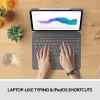 LOGITECH Combo Touch - iPad Pro 12,9 inch (5. Gen.) - Englisch - QWERTY