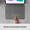 LOGITECH Combo Touch - iPad Pro 12,9 inch (5. Gen.) - Englisch - QWERTY