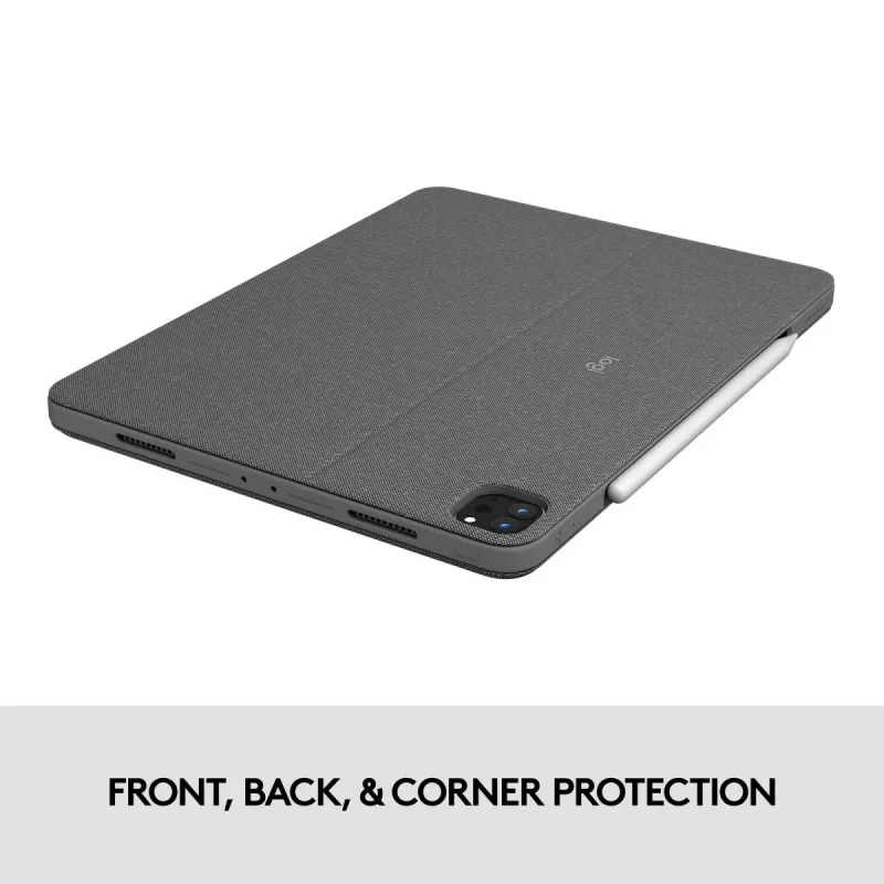 LOGITECH Combo Touch - iPad Pro 12,9 inch (5. Gen.) - Englisch - QWERTY