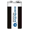 9V-Alkalibatterie everActive EV6LR61-PRO, 9 V, 650 mAh, 26,4×48,5×16 mm, 1 Stück