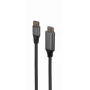 Videokabel-Adapter Gembird CC-DP-HDMI-4K-6 — DisplayPort auf HDMI Typ A, 1,8 m, 4K, schwarz