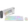 Gaming-Tastatur- und Maus-Bundle MSI VIGOR GK30 COMBO WHITE