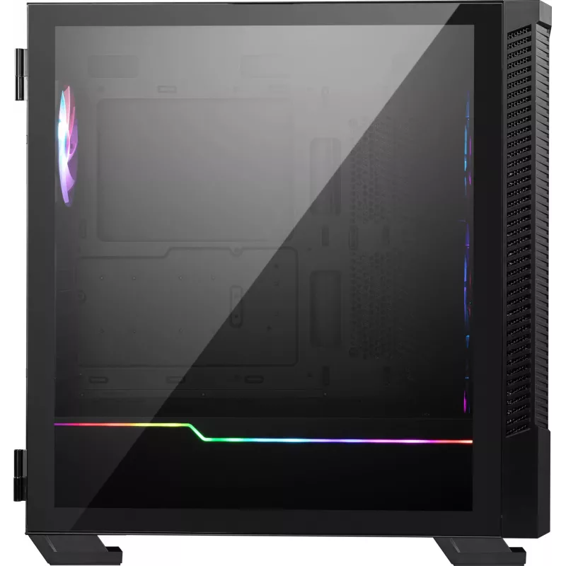 PC-Gehäuse MSI MPG VELOX 100R Mid Tower Schwarz — ATX, 7 Erweiterungsslots, 2×3,5-Zoll-Schächte, 2×2,5-Zoll-Schächte, USB-C