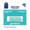 USB-Flash-Laufwerk GOODRAM UME3 CARE 16 GB USB Typ-A 3.2 Gen 1 (Lesen 60 MB/s, Schreiben 20 MB/s) türkis