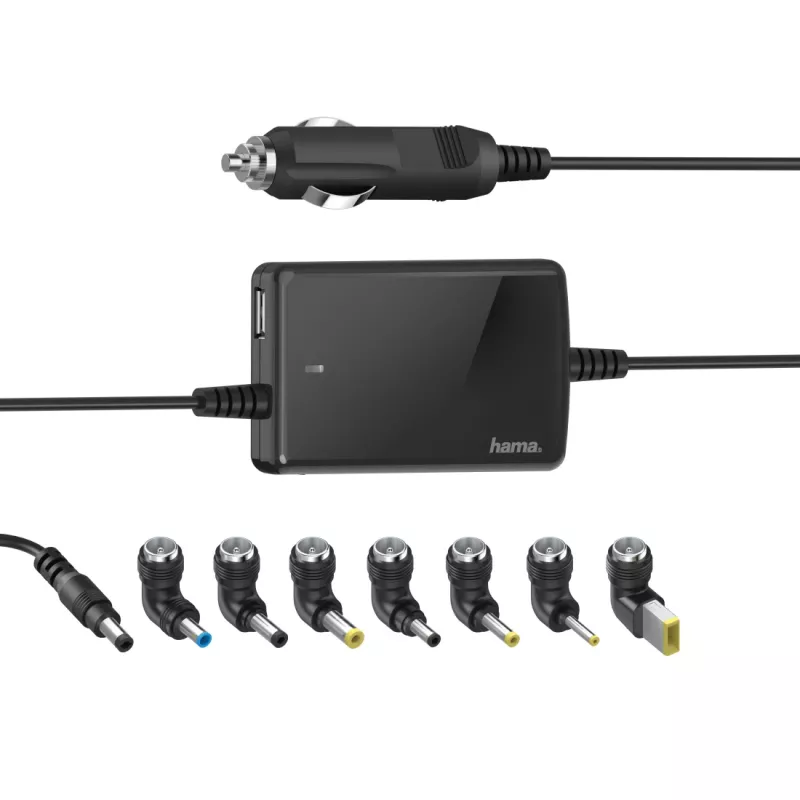 Hama schlank & Light Laptop Schwarz Zigarettenanzünder Auto