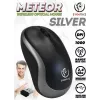 Kabellose optische Maus Rebeltec METEOR silber RBLMYS00050 USB