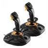Thrustmaster T.16000M FCS SPACE SIM DUO Schwarz, Orange USB Joystick Analog / Digital PC