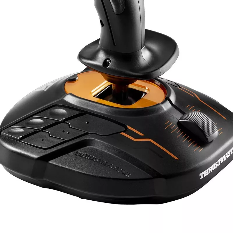 Thrustmaster T.16000M FCS SPACE SIM DUO Schwarz, Orange USB Joystick Analog / Digital PC