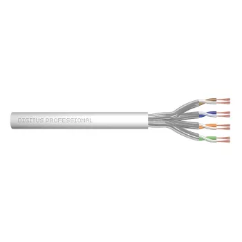 DIGITUS installation Kabel - CAT6a - U/FTP - AWG 27/7 - 100m - Grau