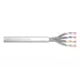 Netzwerkkabel Digitus CAT 6A U/FTP Twisted-Pair-Patchkabel, Meterware 305 m, Grau