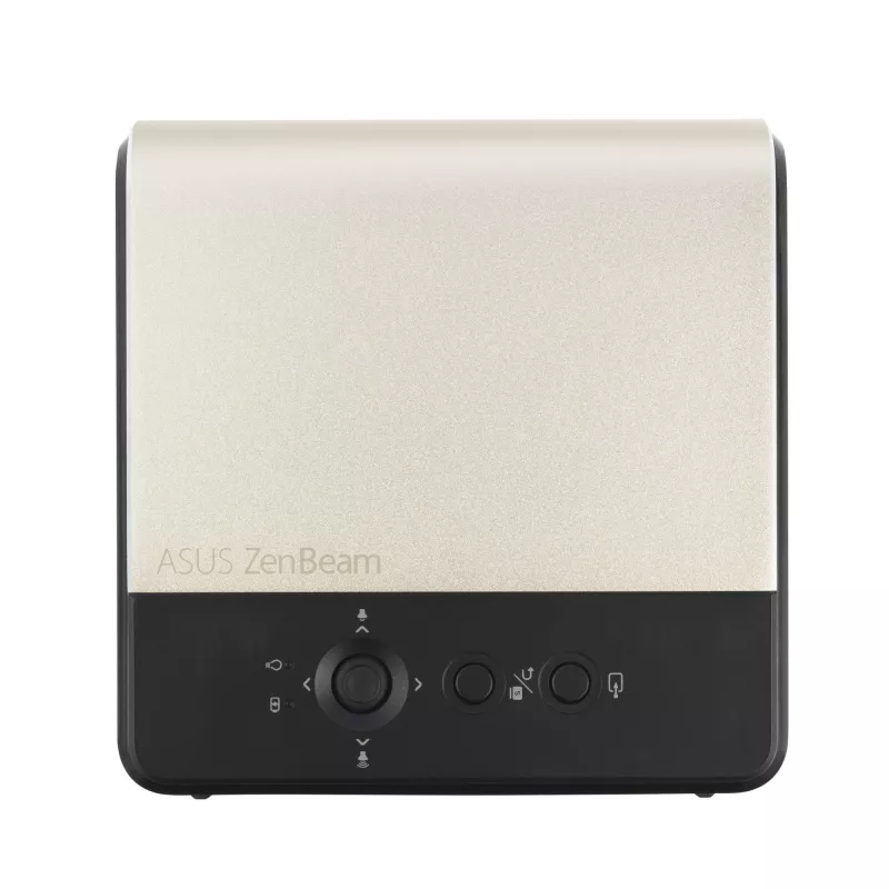 ASUS ZenBeam E2 Standard Throw Projektor 300 ANSI Lumen DLP WVGA (854x480) Schwarz, Gold