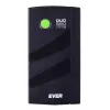 EVER DUO 550 PL AVR USB T/DAVRTO-000K55/01 USV, 550 VA / 330 W, Line-Interactive, Tower, 12-V-5-Ah-Akku, Schwarz