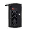 EVER DUO 550 PL AVR USB T/DAVRTO-000K55/01 USV, 550 VA / 330 W, Line-Interactive, Tower, 12-V-5-Ah-Akku, Schwarz