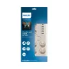 Philips SPN7060WA/60 Überspannungsschutz Weiß 6 AC-Steckdosen 2 m