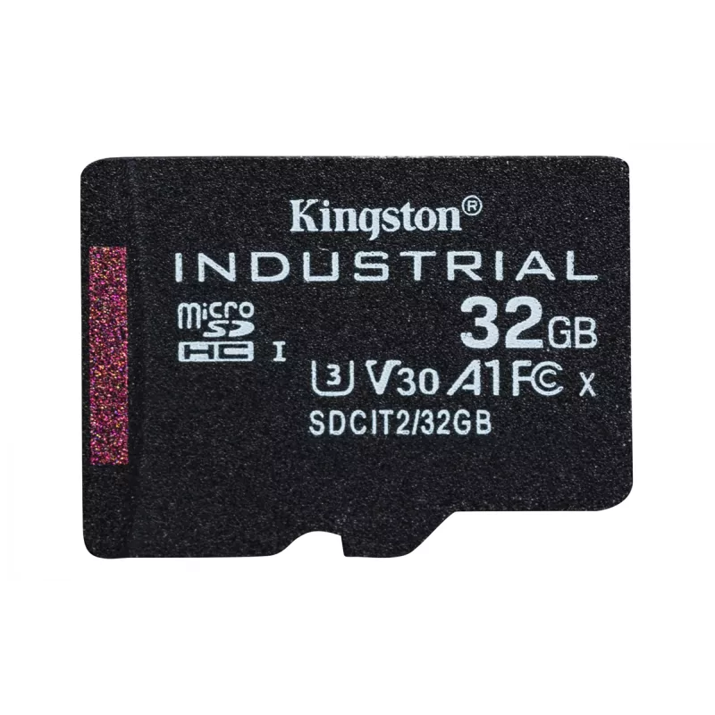 Kingston Technology 32GB microSDHC Industrial C10 A1 pSLC Karte + SD-Adapter