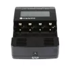 Ladegerät everActive NC-3000 — Universal-Ladegerät für AA/AAA/C/D (4 Zellen) schwarz, 100–240 V