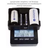 Ladegerät everActive NC-3000 — Universal-Ladegerät für AA/AAA/C/D (4 Zellen) schwarz, 100–240 V