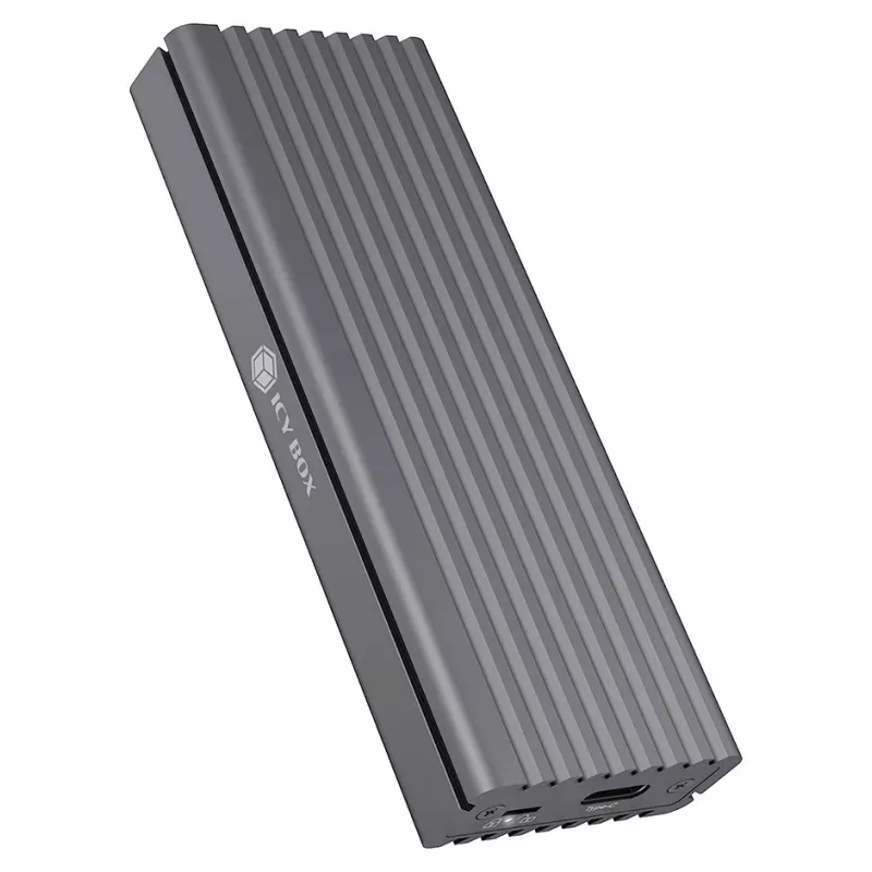 ICY BOX IB-1817MC-C31 SSD-Gehäuse Grau M.2