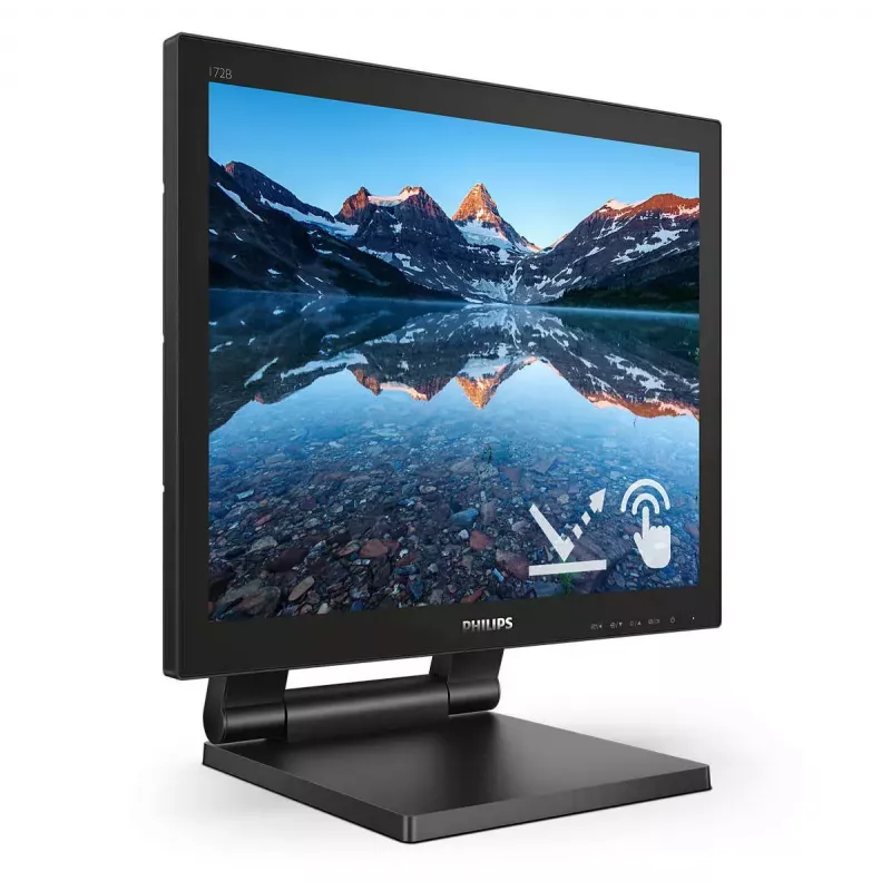 Philips 172B9TL/00 Computermonitor 43,2 cm (17 Zoll) 1280 x 1024 Pixel Full HD LCD Touchscreen Schwarz