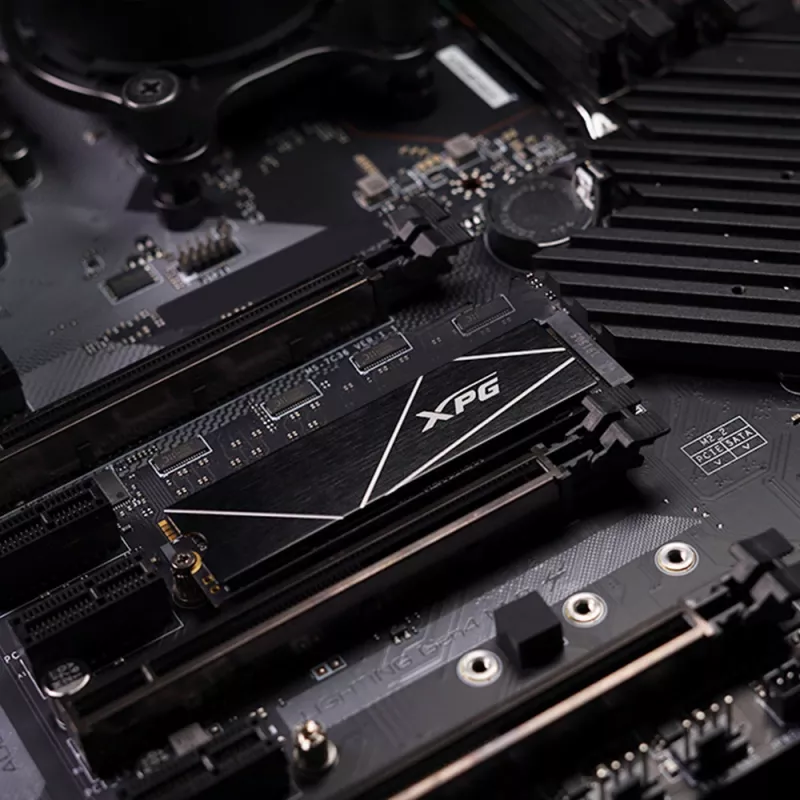 SSD M.2 2280 ADATA XPG Gammix S70 BLADE 1 TB PCIe Gen4x4, Lesen 7400 MB/s, Schreiben 6400 MB/s