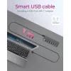 ICY BOX IB-HUB1701-C3 USB 3.2 Gen 1 (3.1 Gen 1) Typ-B 5000 Mbit/s Anthrazit