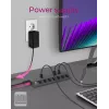 ICY BOX IB-HUB1701-C3 USB 3.2 Gen 1 (3.1 Gen 1) Typ-B 5000 Mbit/s Anthrazit