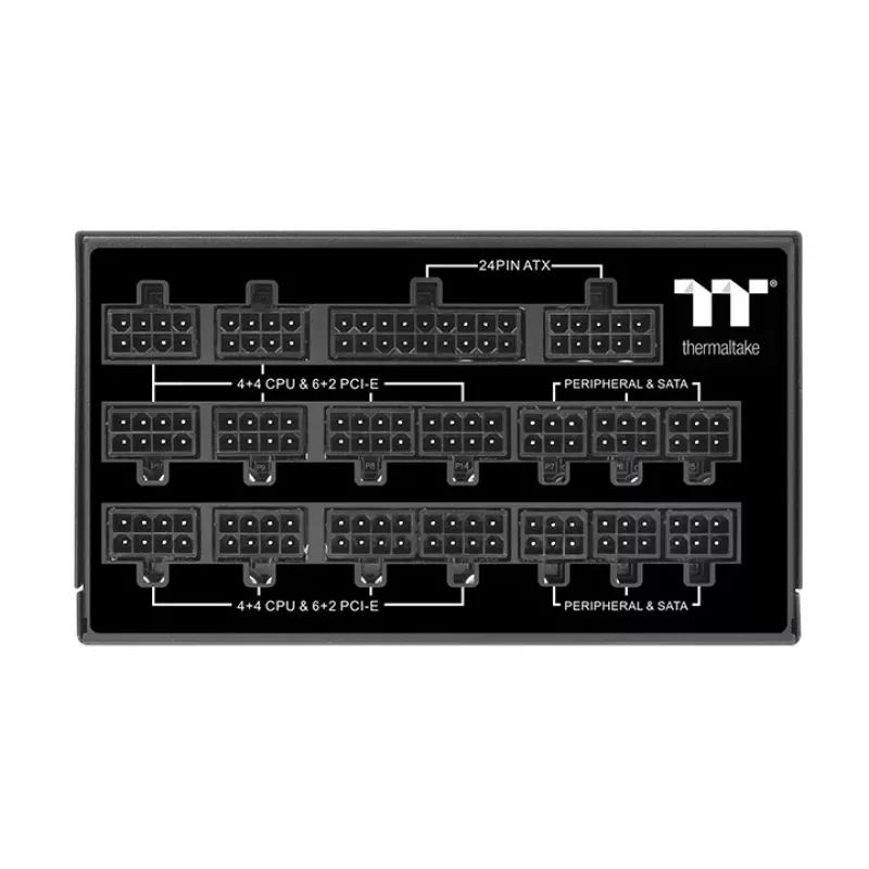 Netzteil THERMALTAKE PS-TPD-1550FNFATE-1 ATX 1550W 80 PLUS Platinum, vollmodular, 140mm Lüfter