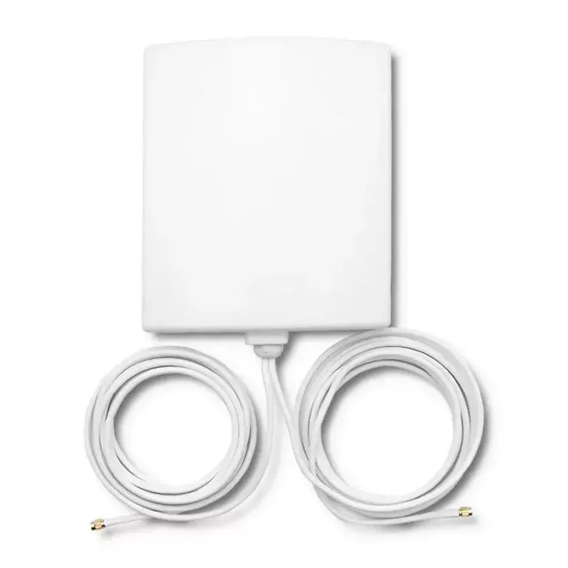 Outdoor-Richtantenne 5G LTE QOLTEC 57022 — 14 dBi, 700–3800 MHz, 50 Ω, Kupfergehäuse