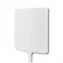 Outdoor-Richtantenne 5G LTE QOLTEC 57022 — 14 dBi, 700–3800 MHz, 50 Ω, Kupfergehäuse