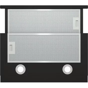 Gorenje TH62E4BG Semi-integreert (Herausschiebbar) Schwarz 450 m³/h