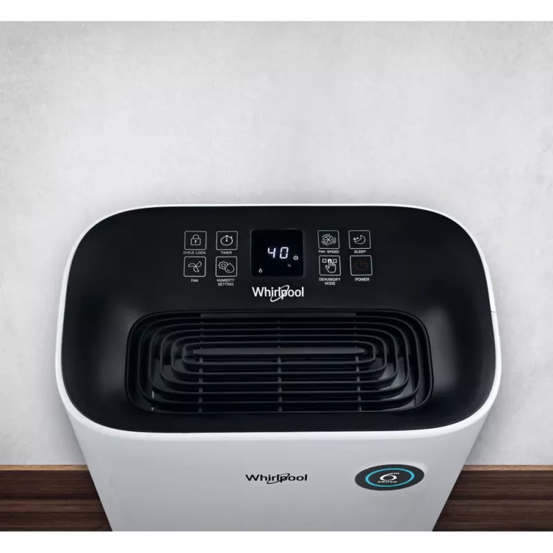 Luftentfeuchter Whirlpool DE20W5252 6,5 l 44 dB 420 W Schwarz Weiß