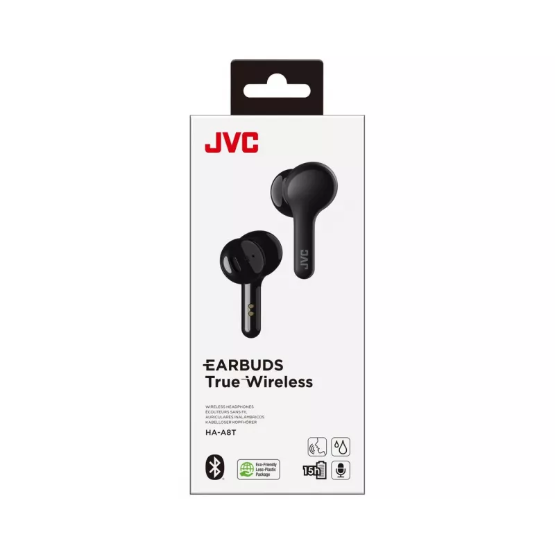 JVC HA-A8T-B Kopfhörer True Wireless Stereo (TWS) In-Ear Musik Schwarz