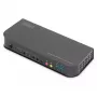 DIGITUS KVM Switch, 2x1 DP, DP/HDMI Out, USB 4Kx2K@60Hz