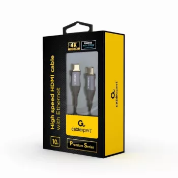 GEMBIRD High Speed HDMI Kabel with Ethernet - Premium Series, 10m