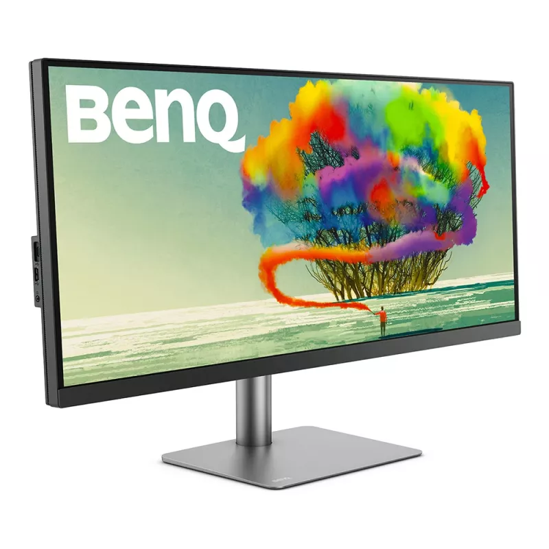 BenQ PD3420Q Computer-Monitor 86,4 cm (34 Zoll) 3440 x 1440 Pixel Quad HD LED Grau