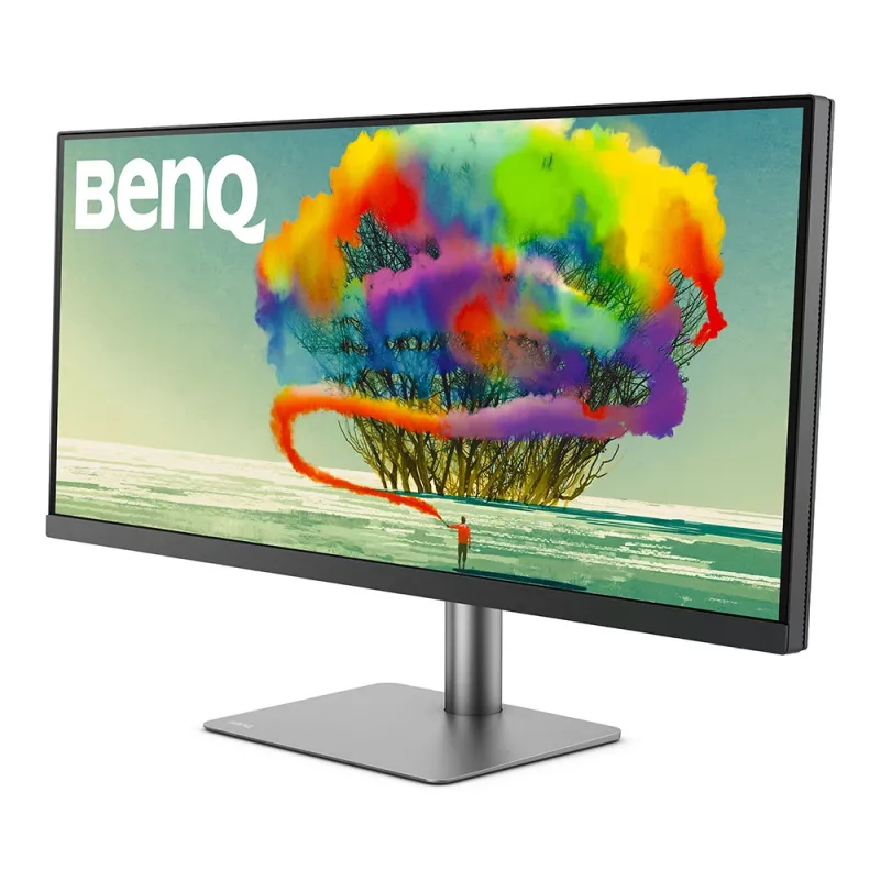 BenQ PD3420Q Computer-Monitor 86,4 cm (34 Zoll) 3440 x 1440 Pixel Quad HD LED Grau