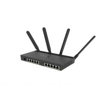 MIKROTIK Wireless Router - Rb4011igs+5hacq2hnd-ingigabit Ethernet Dual-band (2.4 GHz / 5 GHz) Schwarz