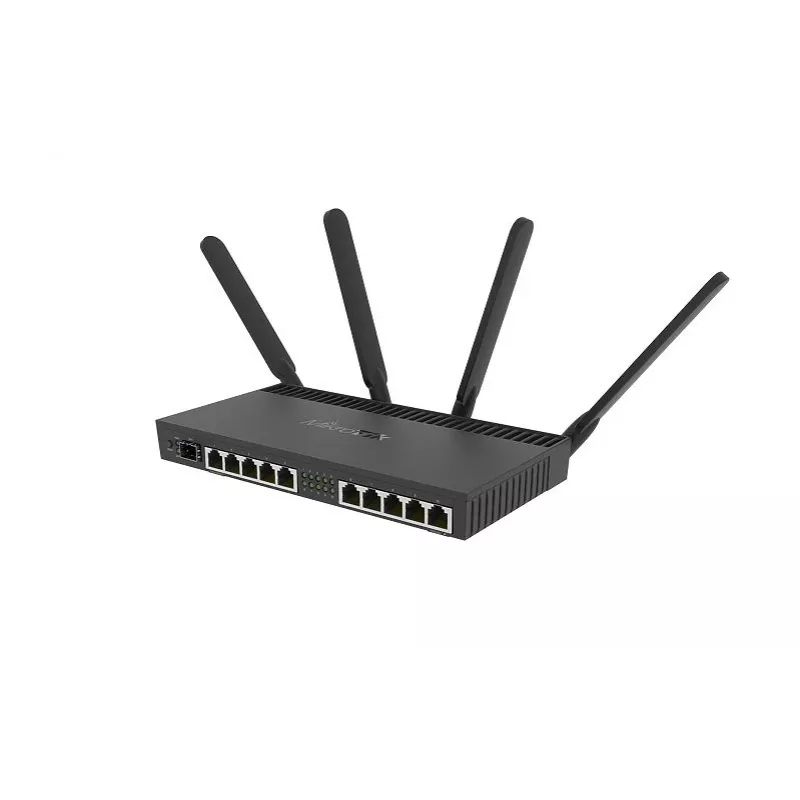 MIKROTIK Wireless Router - Rb4011igs+5hacq2hnd-ingigabit Ethernet Dual-band (2.4 GHz / 5 GHz) Schwarz