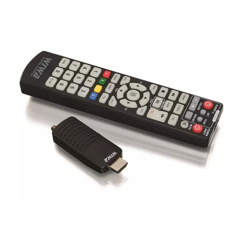 DVB-T/DVB-T2-Receiver WIWA H.265 MINI — H.265 HD Digitaler Terrestrischer Tuner, Full HD, HDMI, USB, 5V/1,5A