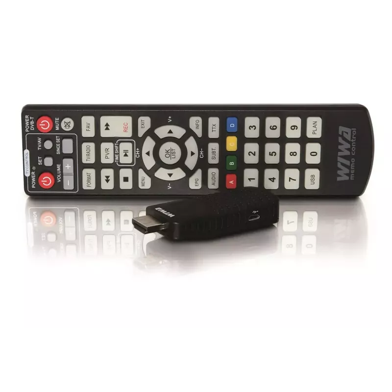DVB-T/DVB-T2-Receiver WIWA H.265 MINI — H.265 HD Digitaler Terrestrischer Tuner, Full HD, HDMI, USB, 5V/1,5A