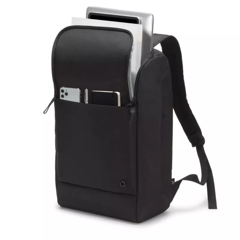 DICOTA Eco Motion - 13 - 15,6 Zoll Notebook-Rucksack - Schwarz / 600d Rpet Polyester