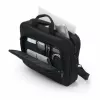 DICOTA Eco Top Traveller Base – 15–17,3 Zoll Notebook-Tasche – Schwarz / 300D rPET Polyester