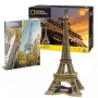 3D Puzzle CubicFun Eiffelturm 80 Teile Gebäude 306-DS0998